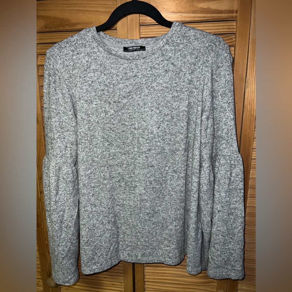 Zara Medium Gray Long Sleeve